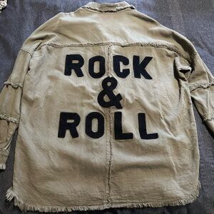 Rock & Roll Olive Green Jacket